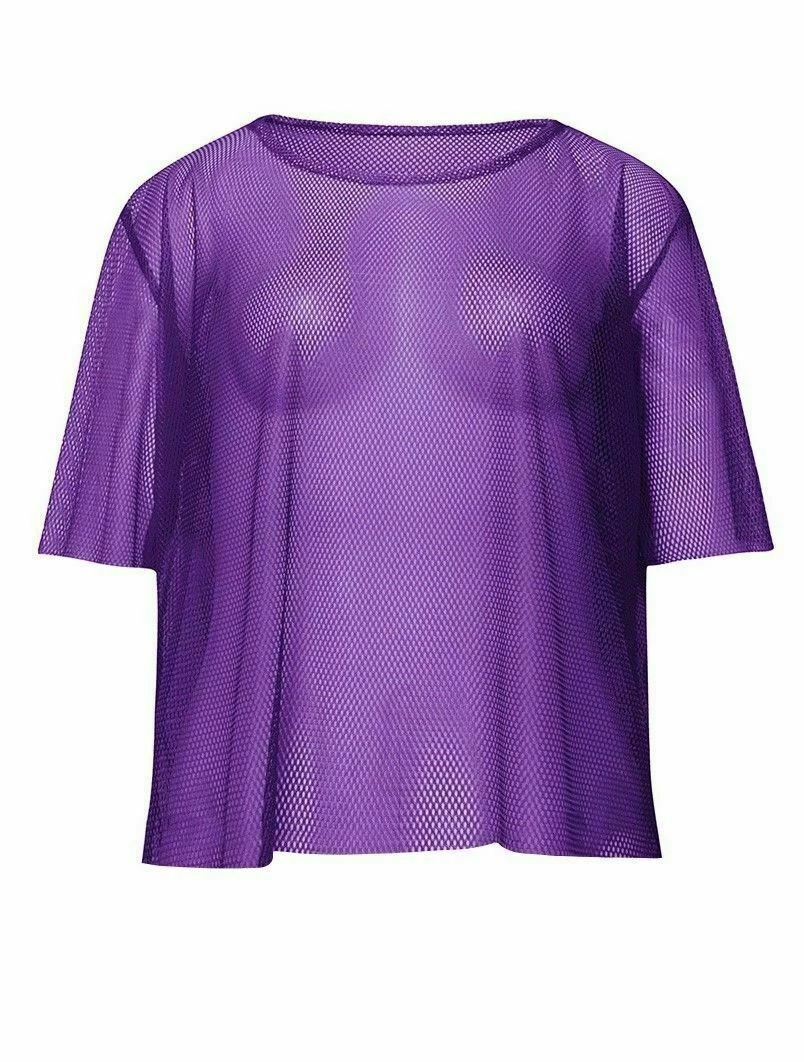 Unbranded 80s Fishnet String Vest Top 1980s Costume Access Neon Fluro Long Short Sleeve Ladies Costume 14 Unbranded 80s Fishnet String Vest Top 1980s Costume Access Neon Fluro Long Short Sleeve Ladies Costume