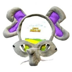 Sweidas Costume Accessories Farm Animal Headband & Mask Costume Set Sheep Panda Owl Fox Frog Cat Horse Zebra