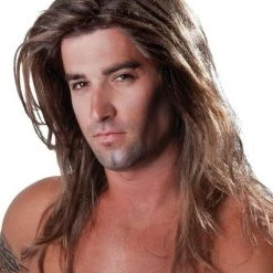 Tomfoolery Wigs Fabio Sexiest Man Long Blonde Wig Mens Costume Wig