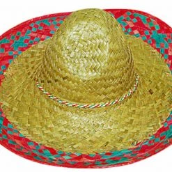 Sweidas Bandit Mexican Sombrero Hat Moustache & Cigar Costume Kit Costume Accessories
