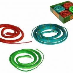 30" Realistic Trick Toy Simulation Small Rubber Snakes Whimsy