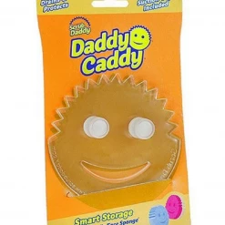 Kleva Scrub Daddy Mommy Sponge & Storage Caddy Cleaning Scrubber As Seen On Shark Tank Home & Garden