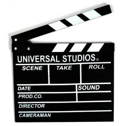 JD Party Movie TV Film Video Studio Prop Slate Clapper Board Director Props
