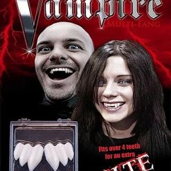Sweidas Billy Bob Triple Vampire Fangs Costume Teeth Halloween Costumes