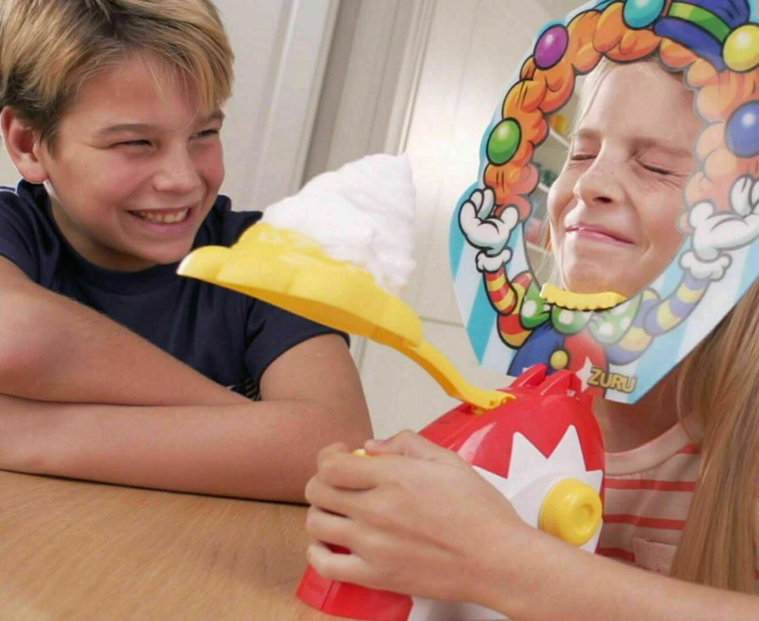 ABT Pie Face Cake Splat Game Cream Pie In The Face Chance Family Game 1 ABT Pie Face Cake Splat Game Cream Pie In The Face Chance Family Game