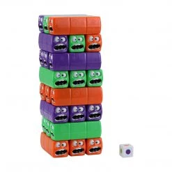 Kmart Home & Garden Wobbly Worms Tower Balancing Game Kids Family Fun Jenga Tumbling Tower