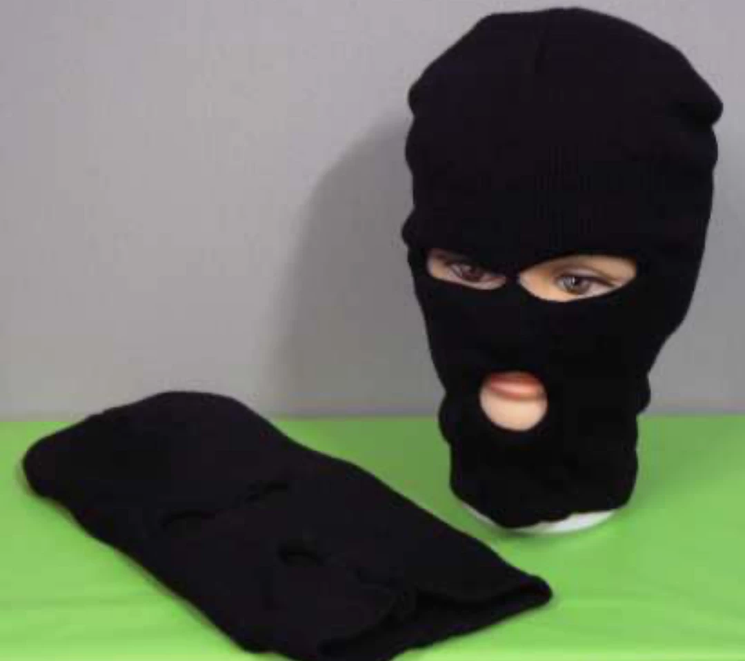 3 Holes Black Balaclava SAS Style Mask Neck Warmer Ski Hat Paintball Fishing 2 3 Holes Black Balaclava SAS Style Mask Neck Warmer Ski Hat Paintball Fishing
