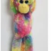 Unbranded 100cm Hanging Rainbow Monkey Plush Toy Piggie Back Rides On Your Back Or Waist Home & Garden