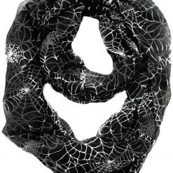 Morris Costume Accessories Pumpkin Spider Infinity Scarf Halloween Costume Accessory
