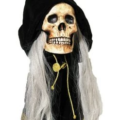 Unbranded Deluxe Grim Reaper Hanging Skull Halloween Decoration Halloween Props/Decoration