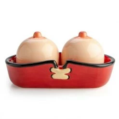MDI Home & Garden Boobs Salt & Pepper Set