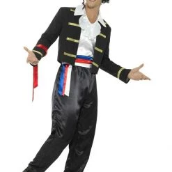 Smiffys Costumes 1980s Romantic Mens Costume And Wig