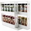 Unbranded Rack Storage Slide Cabinet Organiser Pantry Kitchen Shelf Spice Jars Can Holder