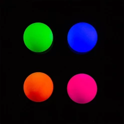 Balloon Agencies Pack Of 6 Table Tennis Beer Ping Pong Balls Drinking Games Neon Funny Messages