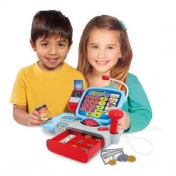 ATD Home & Garden Casdon Little Shopper Supermarket Cash Register Shopping Trolley PretendPlay Toy