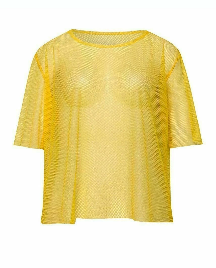 Unbranded 80s Fishnet String Vest Top 1980s Costume Access Neon Fluro Long Short Sleeve Ladies Costume 16 Unbranded 80s Fishnet String Vest Top 1980s Costume Access Neon Fluro Long Short Sleeve Ladies Costume