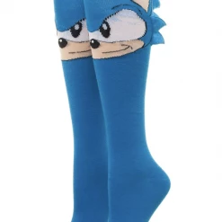 Unbranded Nintendo 3D Spikes Sonic The Hedge Hog Cartoon Character Crazy Sock Day Adults Costume Accessories