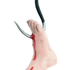 Morris Halloween Props/Decoration Gory Meat Hook Foot Hand Halloween Decoration Prop