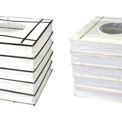 JD Party Japanese Asian White Square Lantern Wedding Birthday Party Decoration