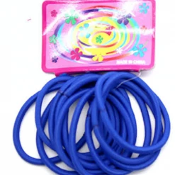 JD Health & Beauty 12 X Thick Stong School Hair Ties Bands Many Colours For Girls & Women