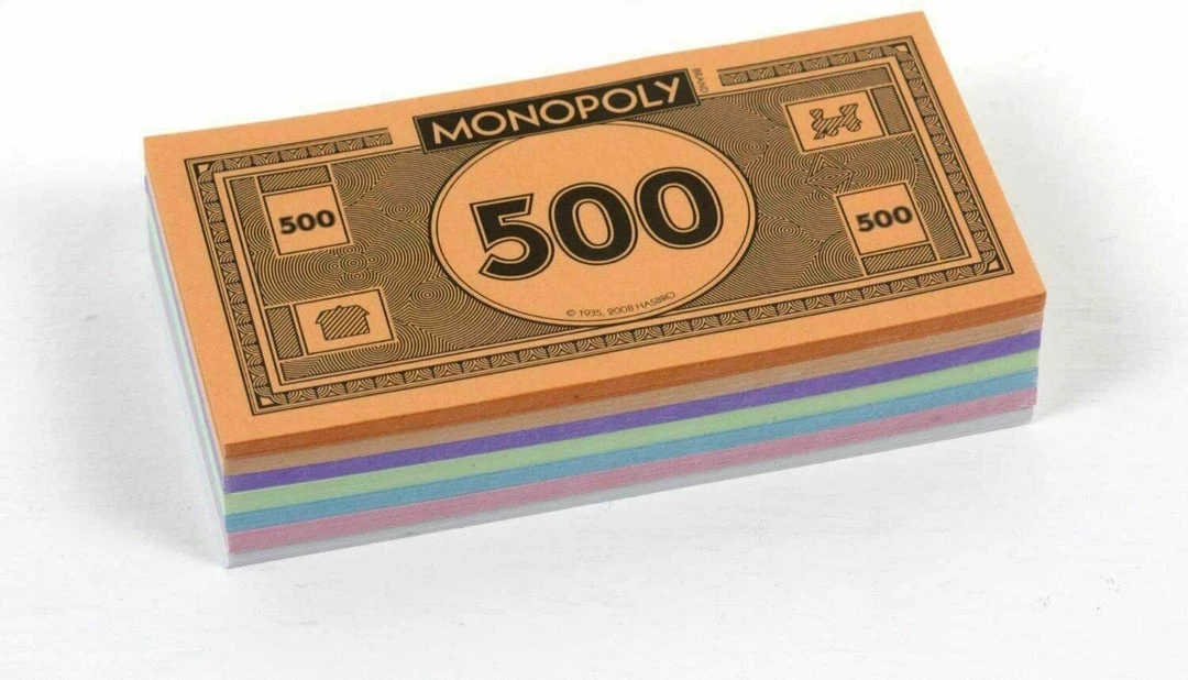 CREA Official Hasbro Monopoly Money Pack Full Refill For Board Game Pretend Money Home & Garden 1 CREA Official Hasbro Monopoly Money Pack Full Refill For Board Game Pretend Money Home & Garden