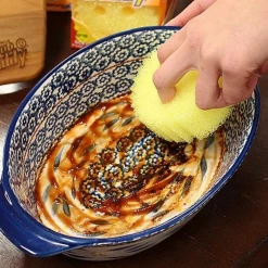 Kleva Scrub Daddy Mommy Sponge & Storage Caddy Cleaning Scrubber As Seen On Shark Tank Home & Garden