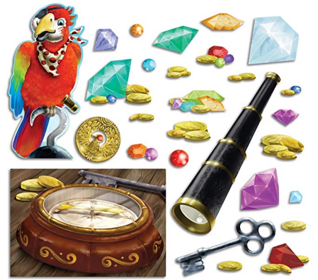 Biestle Pirate Treasure Hunt Birthday Party Supplies Giant Cutouts Decorating Kit 28Pcs 1 Biestle Pirate Treasure Hunt Birthday Party Supplies Giant Cutouts Decorating Kit 28Pcs