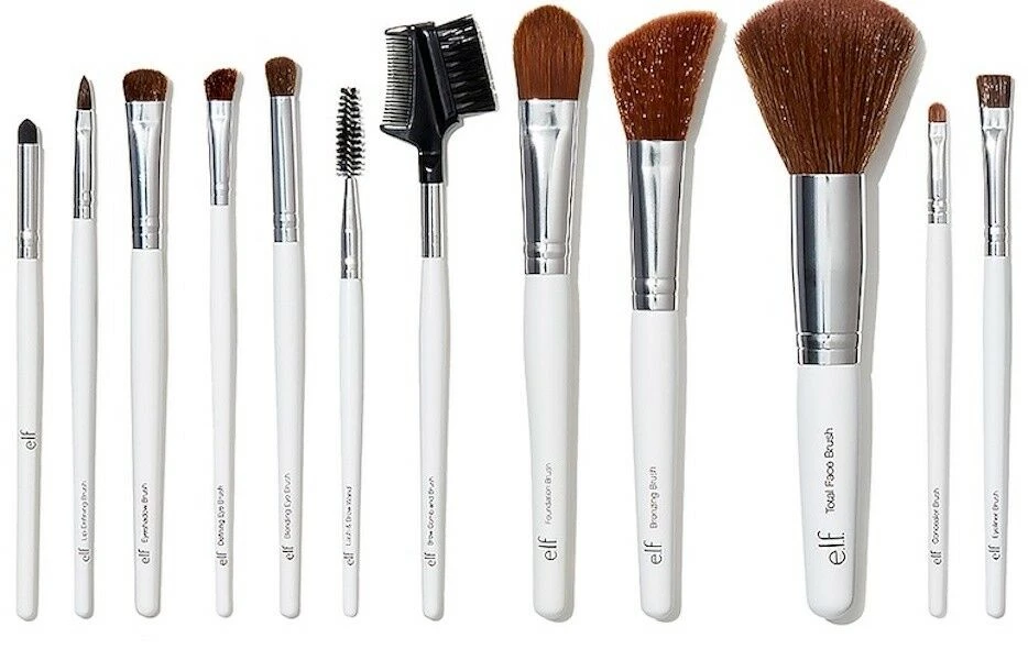E.L.F ELF Cosmetics Essential Professional Make Up Brushes Choose From 12 Health & Beauty 1 E.L.F ELF Cosmetics Essential Professional Make Up Brushes Choose From 12 Health & Beauty