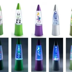 MDI Boys Shake & Shine Glitter Lamp Night Light Bedroom Koala Dragon Dino Panda Home & Garden