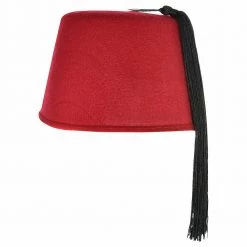 Balloon Agencies Burgundy Fez Adult Costume Hat Costume Accessories