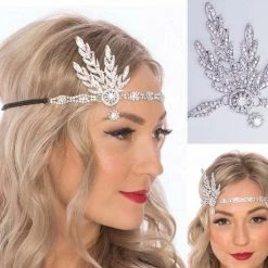 AliExpress 1920s 20s Flapper Great Gatsby Headband Vintage Bridal Headpiece Costume Accessories