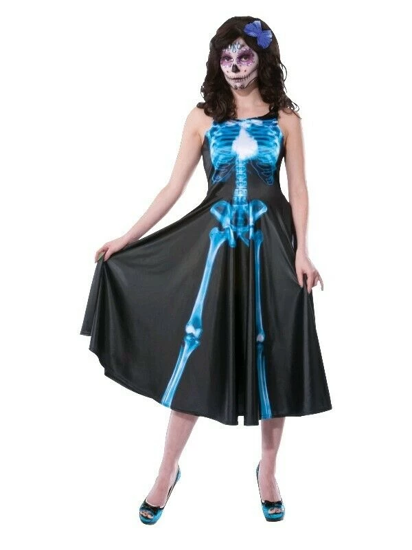 Rubie's Halloween Costumes Skeleton VooDoo Dancer Deluxe Ladies Mens Halloween Costume 3 Rubie's Halloween Costumes Skeleton VooDoo Dancer Deluxe Ladies Mens Halloween Costume