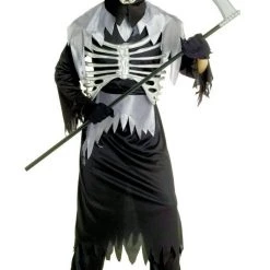 Morris Demons Of Metal Skeleton Size Large Halloween Men's Costume