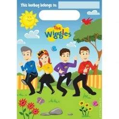 Balloon Agencies The Wiggles Lolly Bags Napkins Banners Masks Balloons Party Supplies Decorations