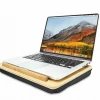Kmart Electronics Bamboo Portable Handy Lap Tray Tablet Laptop Table Cushion Learning Desk Outdoor