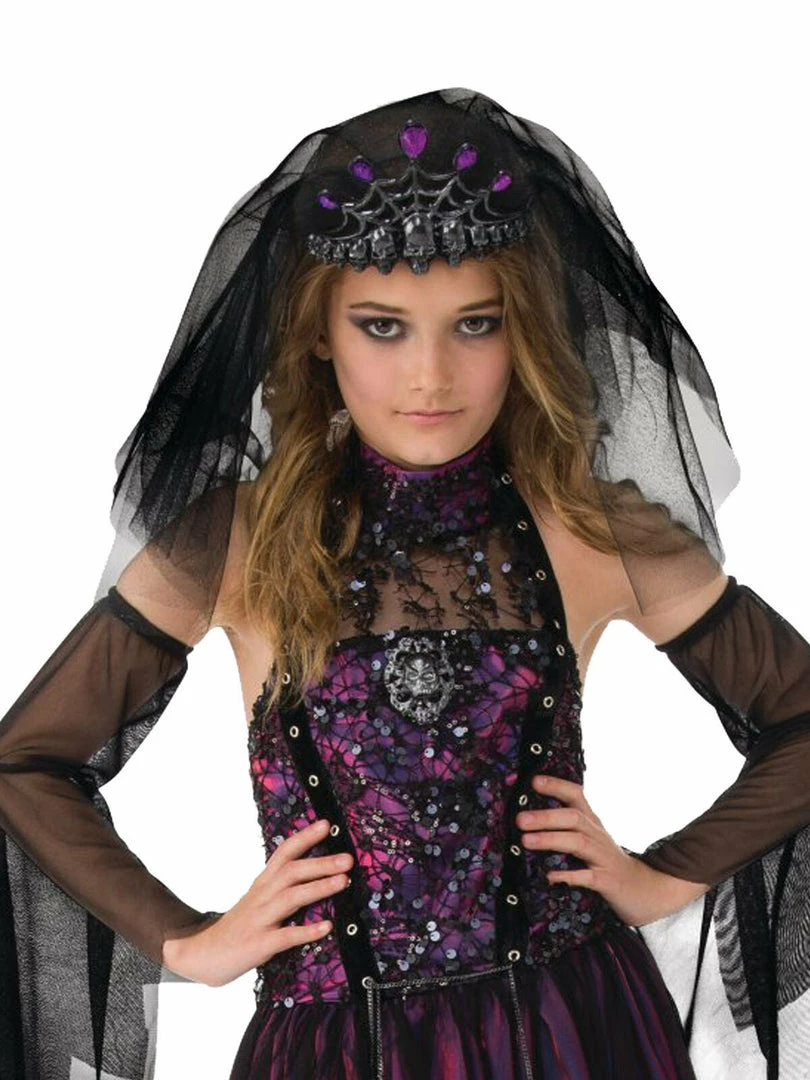 Rubie's Halloween Costumes Dark Gothic Princess Witch Vampire Halloween Girls Costume 2 Rubie's Halloween Costumes Dark Gothic Princess Witch Vampire Halloween Girls Costume