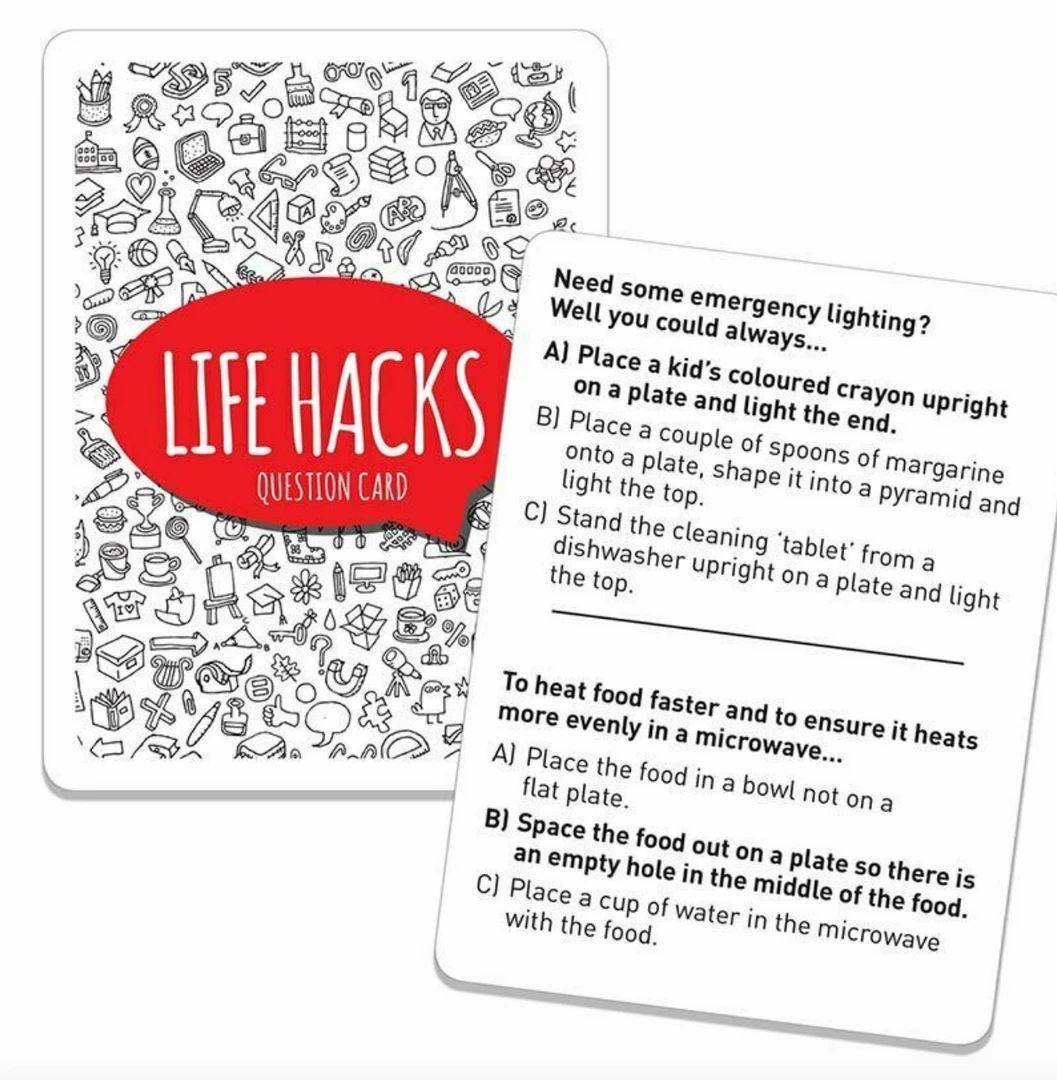 ABT The Amazing Life Hacks Card Game In A Tin 16+ Years Truth & Challenge Game 3 ABT The Amazing Life Hacks Card Game In A Tin 16+ Years Truth & Challenge Game