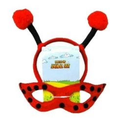 Sweidas Costume Accessories Farm Animal Headband & Mask Costume Set Sheep Panda Owl Fox Frog Cat Horse Zebra