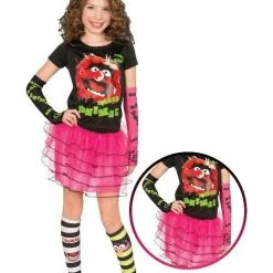 Rubies Deerfield Disney The Muppets T-Shirt Tutu Skirt Arm And Leg Warmer Size STD Girls Costume Costumes 8 Rubies Deerfield Disney The Muppets T-Shirt Tutu Skirt Arm And Leg Warmer Size STD Girls Costume Costumes