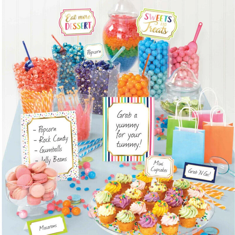 Unbranded Party Supplies Sweat & Treats Candy Buffet Stand Sign Banner Party Decoration 9 Unbranded Party Supplies Sweat & Treats Candy Buffet Stand Sign Banner Party Decoration