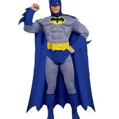 Rubies Deerfield Costumes Cartoon Classic Batman Deluxe Mens Costume