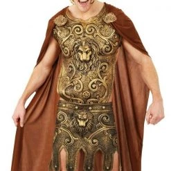 Tom Foolery Gladiator Roman Greek Warrior Brown Cape Mens Costume Accessory