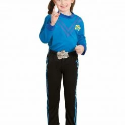 Rubie's Wiggles Boys Girls Deluxe Purple Blue Red Wiggle Costume Poly Bag