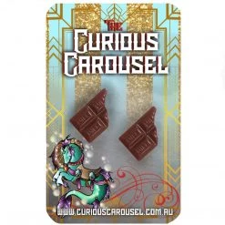 Sweidas Curious Carousel Trendy Fashion Girls Ladies Stud Earrings Costume Accessory