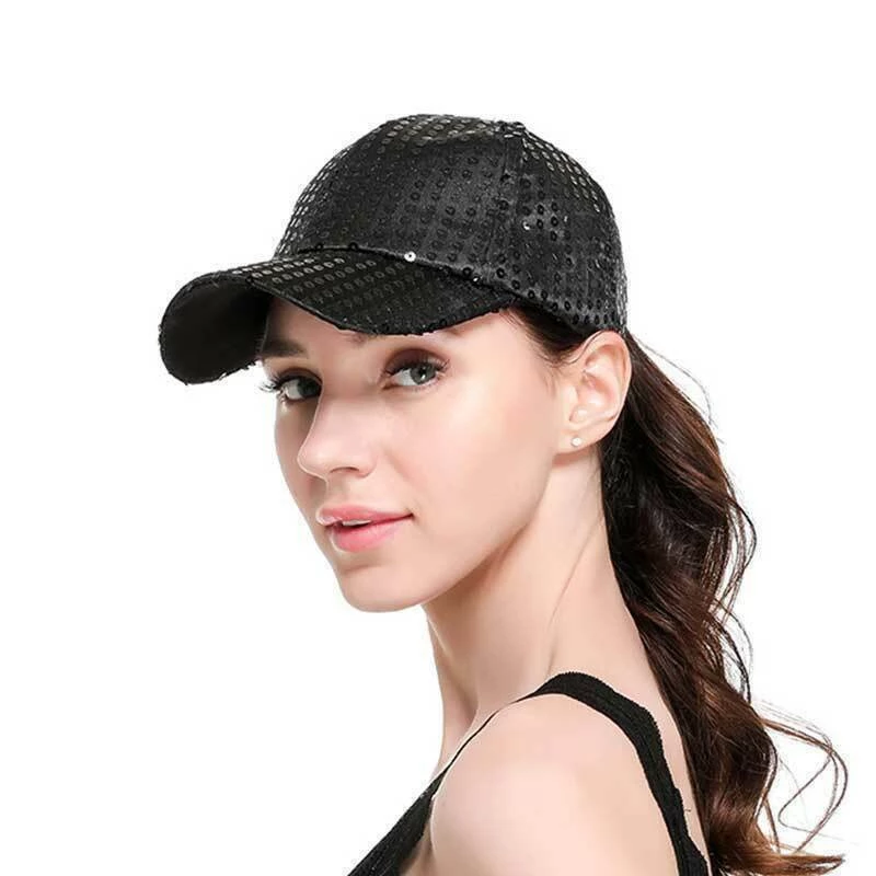 JD Party Sequin Glitter Baseball Cap 80s Costume Hat Pink Orange Green Gold Purple Red 2 JD Party Sequin Glitter Baseball Cap 80s Costume Hat Pink Orange Green Gold Purple Red