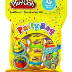 ATD Home & Garden Hasbro Play-Doh Party Bag Includes 15 Tubs And 16 Stickers Assorted Colours