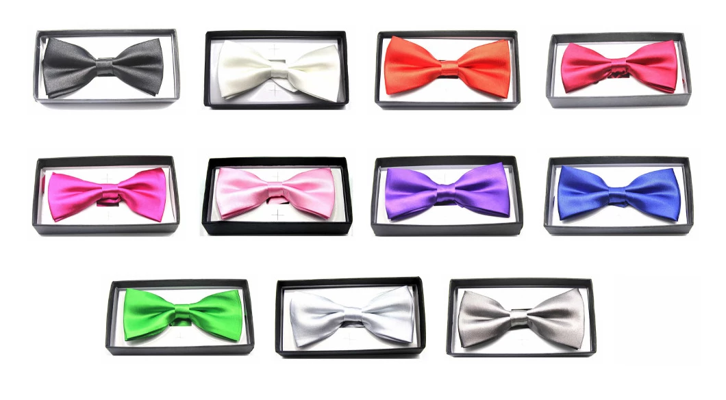 JD Party Mens Silk Satin Plain Tuxedo Solid Bow Tie Formal Wedding Bowtie Necktie Ties 12 JD Party Mens Silk Satin Plain Tuxedo Solid Bow Tie Formal Wedding Bowtie Necktie Ties