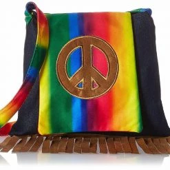Balloon Agencies Groovin '60s Costume Party Multi-colored Hippie Handbag