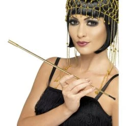 Smiffys 20s Flapper Real Cigarette Holder With 2 Fake Cigarettes Rhinestone