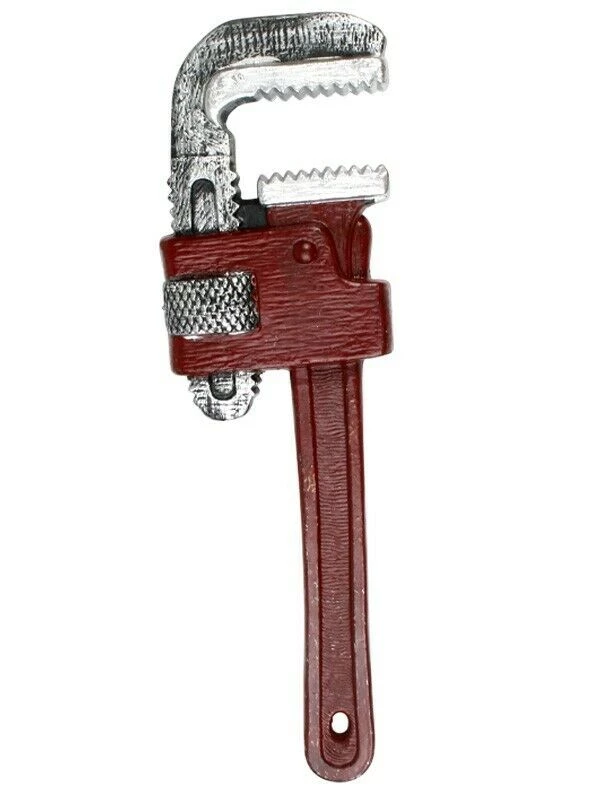 Tomfoolery Halloween Costumes Oversized Metal Look Wrench Costume Accessory 1 Tomfoolery Halloween Costumes Oversized Metal Look Wrench Costume Accessory